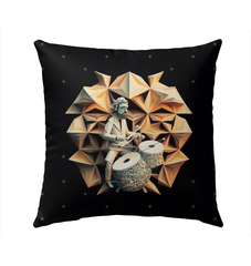 Pitched Picnic Outdoor Pillow