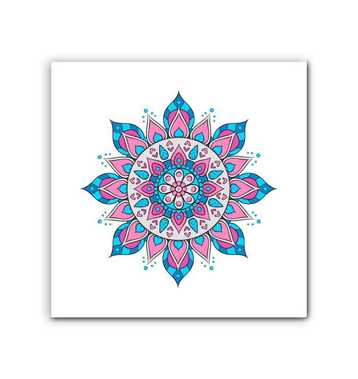 Mandala Bloom Outdoor Mural - Beyond T-shirts