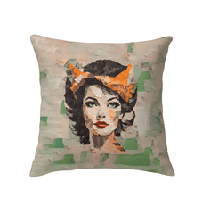 Rhythmic Elegance Cushion - Beyond T-shirts