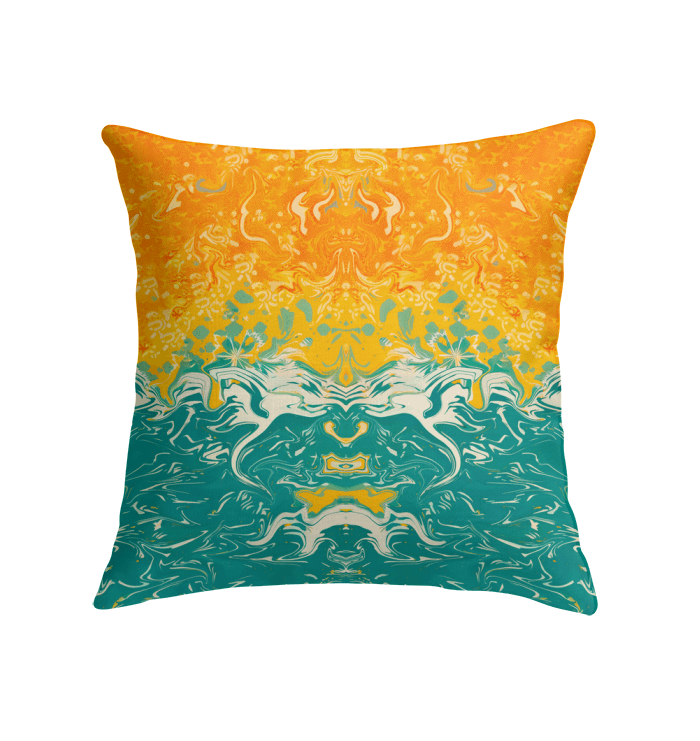 Tropical Surf Dreams Indoor Pillow Dive Into Beachy Comfort - Beyond T-shirts