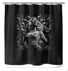 Punk Splash Shower Curtain