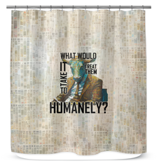 Artistic Cats Shower Curtain - Feline Design.