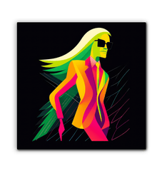 Graffiti Couture Fusion Canvas Print - Beyond T-shirts