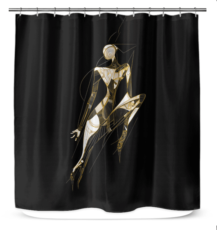 Couture Collage Shower Curtain - Beyond T-shirts