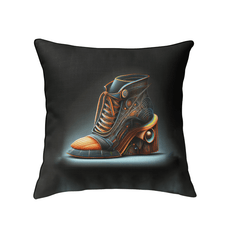 Neo-Footwear Elegance Pillow - Beyond T-shirts