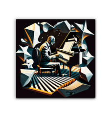 Harmonic Hues Wrapped Canvas