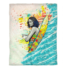 Surfing 1 48 Duvet Cover - Beyond T-shirts