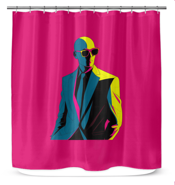 Fashion Fusion Bath Curtain - Beyond T-shirts
