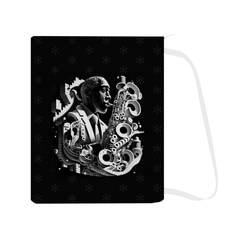Lyrical Lines Laundry Bag