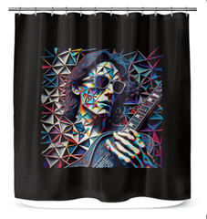 Electro Elegance Shower Curtain