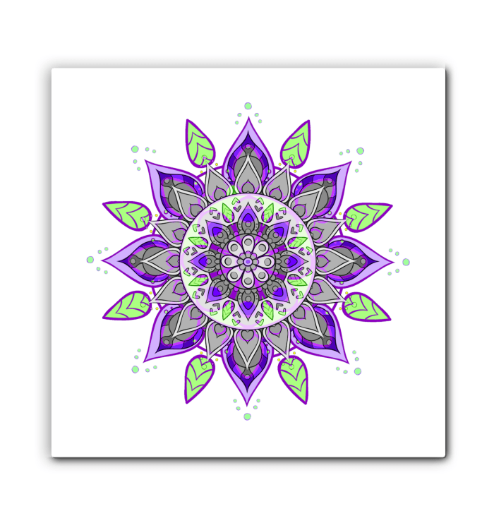 Vibrant Mandala Kaleidoscope Print - Beyond T-shirts