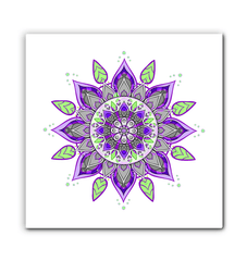 Vibrant Mandala Kaleidoscope Print - Beyond T-shirts