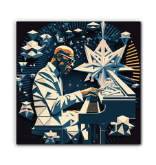 Treble Tapestry Wrapped Canvas