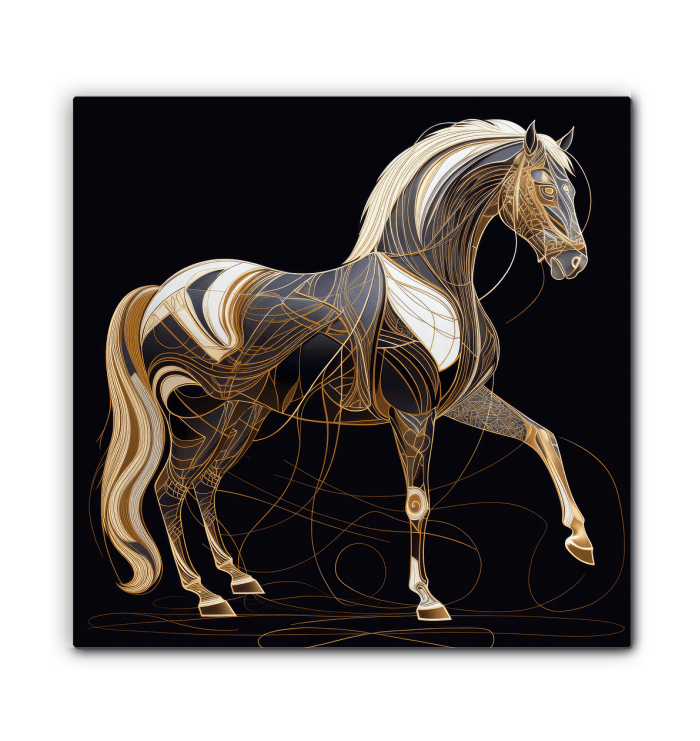 Majestic Horse Winter Snowfall - Beyond T-shirts