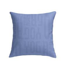 Yoga and meditation pillow - Pranayama Breath design.