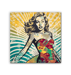 Surfing 1 03 Wrapped Canvas - Beyond T-shirts