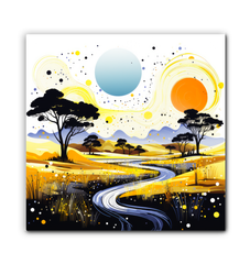 Enchanting Ecosystem Rainforest Canvas