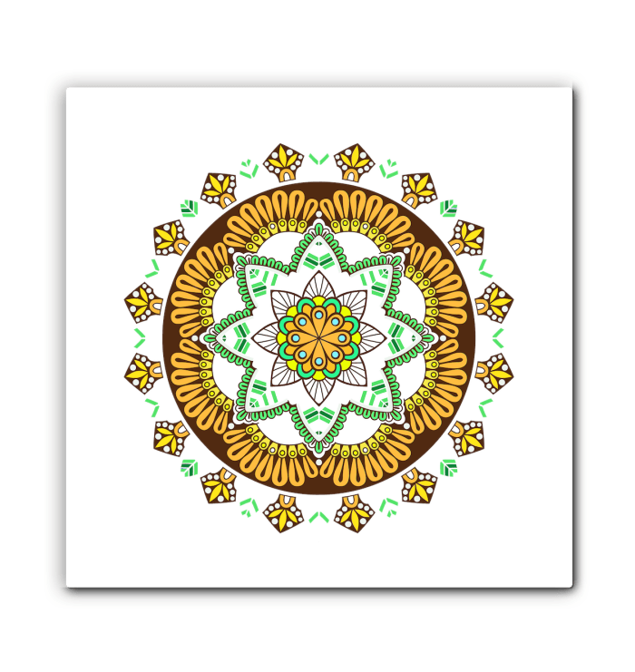 Mandala Blossom Ceramic Planter - Beyond T-shirts