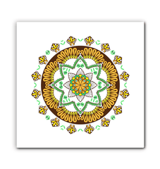 Mandala Blossom Ceramic Planter - Beyond T-shirts