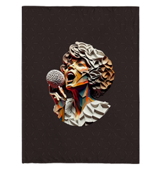 Rhythmic Musical Sherpa Blanket