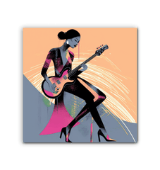 Runway Fusion Elegance Wrapped Canvas - Beyond T-shirts
