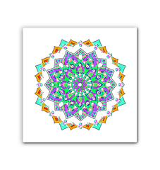 Mandala Enchantment Window Decal - Beyond T-shirts