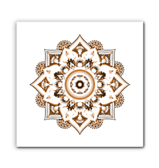 Mandala Wisdom Metal Wall Clock - Beyond T-shirts