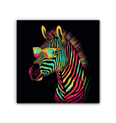 Monochrome Safari Canvas Print - Beyond T-shirts