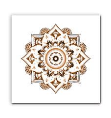 Mandala Wisdom Metal Wall Clock - Beyond T-shirts