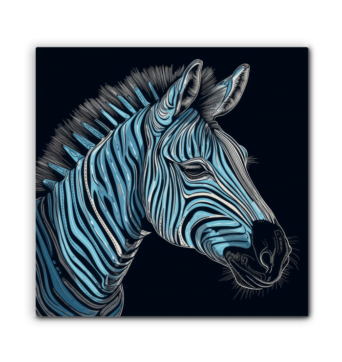 Zebra Family Bonding Canvas - Beyond T-shirts