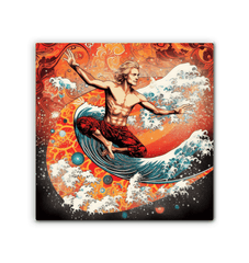 Wave Rider's Euphoria Wrapped Canvas - Beyond T-shirts