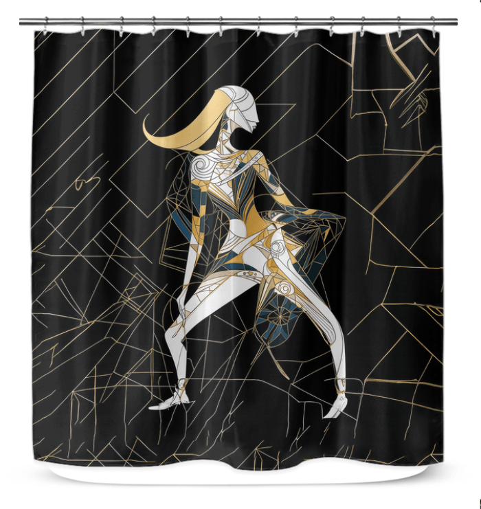 Couture Reflections Shower Curtain - Beyond T-shirts