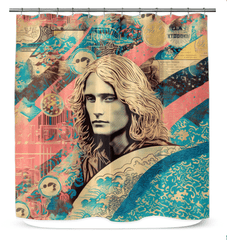 Coastal Delight Shower Curtain - Beyond T-shirts