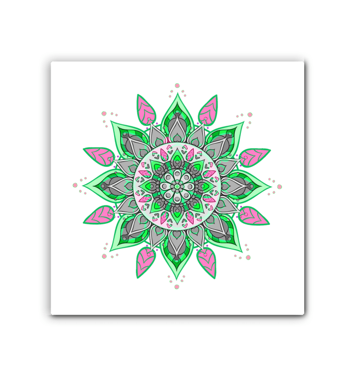 Mandala Fusion Glass Mosaic - Beyond T-shirts