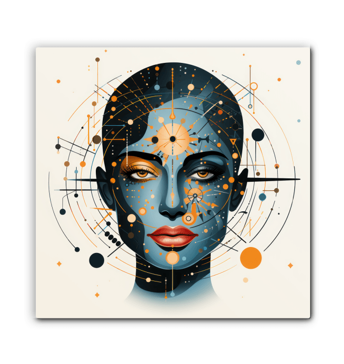 Abstract Goddesses: Women's Canvas Art - Beyond T-shirts