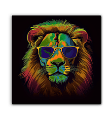 Roaring Majesty Canvas Print - Beyond T-shirts