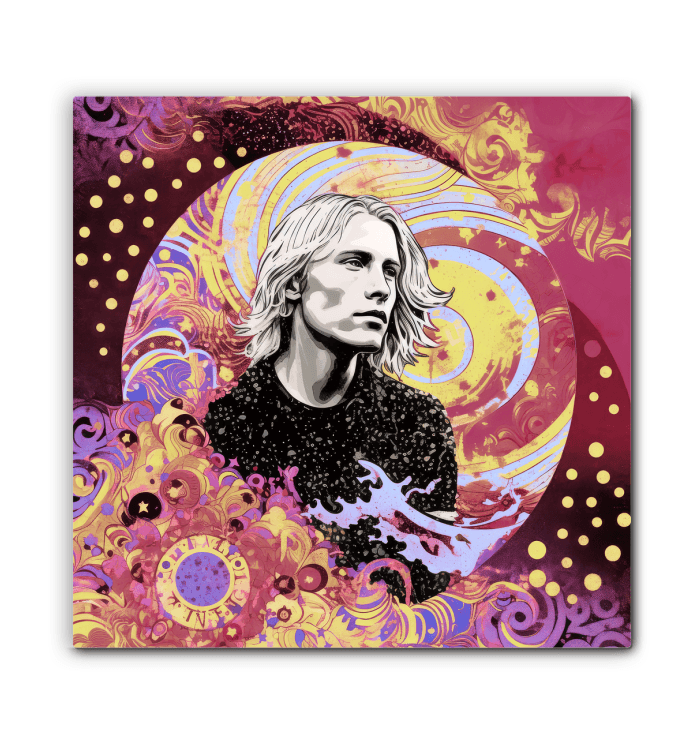 Surfing Vitality Canvas Print - Beyond T-shirts