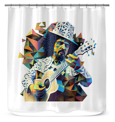 Quintet Quest Shower Curtain