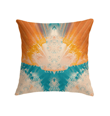 Tropical Swells Indoor Pillow Dive Into Surfing Luxury - Beyond T-shirts