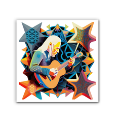 Tuneful Tunes Wrapped Canvas