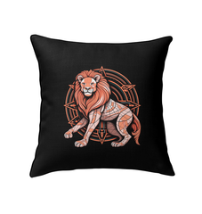 Regal Savanna Lion Pillow