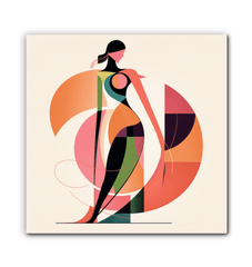 Chic Couture Runway Canvas Print - Beyond T-shirts