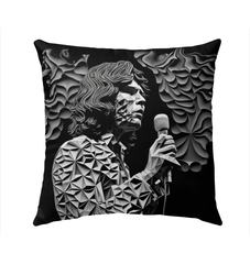 Nighttime Harmonies Outdoor Pillow