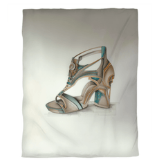 Futuristic Shoe Elegance Bedding - Beyond T-shirts
