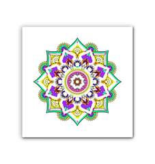 Mystical Mandala Moonlight Canvas - Beyond T-shirts