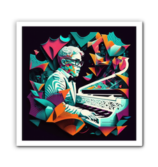 Folklore Melodies Wrapped Canvas