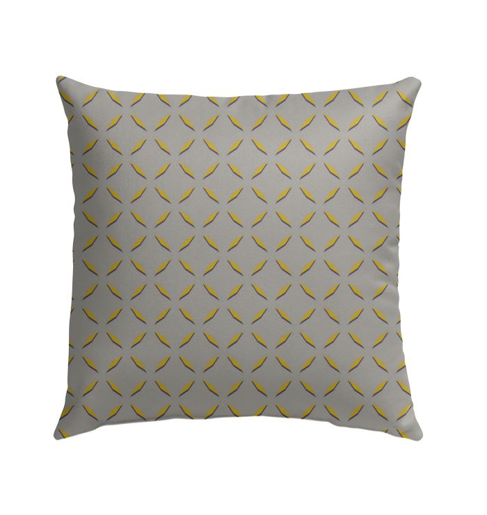 Geometric Illusion Outdoor Pillow