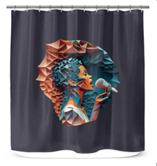 Latino Fiesta Shower Curtain