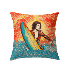 Waves and Sunsets Indoor Pillow Surf Into Comfort - Beyond T-shirts