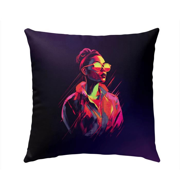 Modern Chic Fashion Outdoor Pillow - Beyond T-shirts